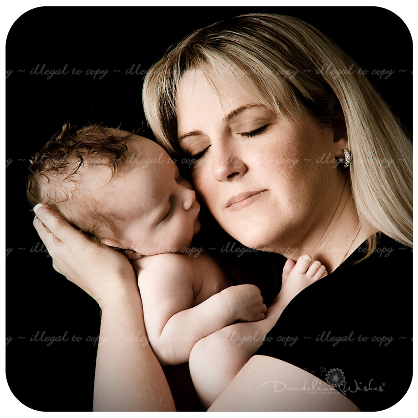 artistic mom and baby portraits studio in washington dc metro area
